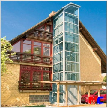 Cheap Outdoor Glass Home Elevator / Residential Lift